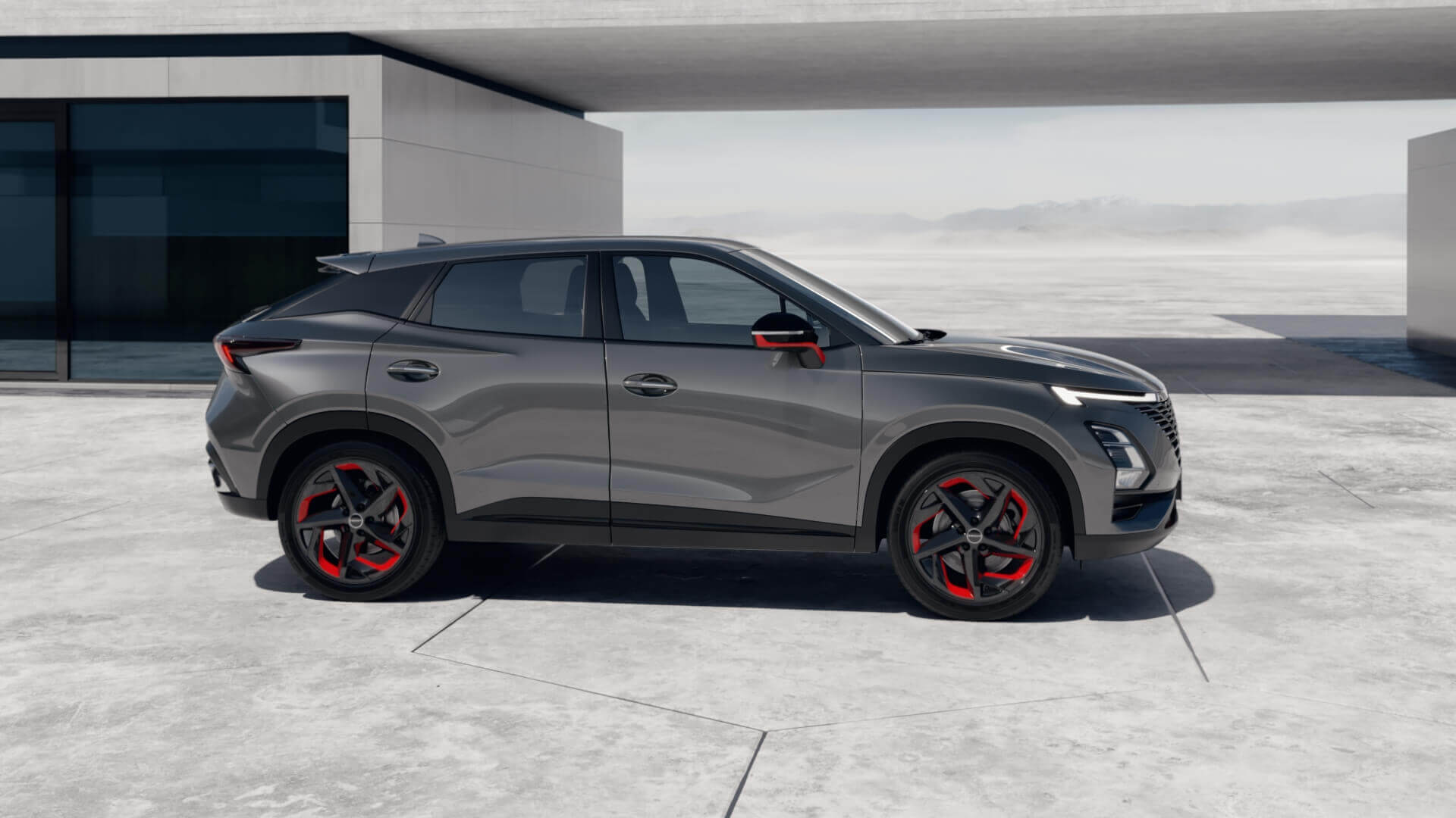 Slider color gris oscuro OMODA C5