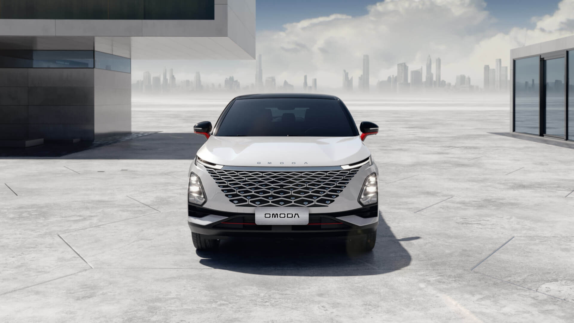 Slider color blanco OMODA C5