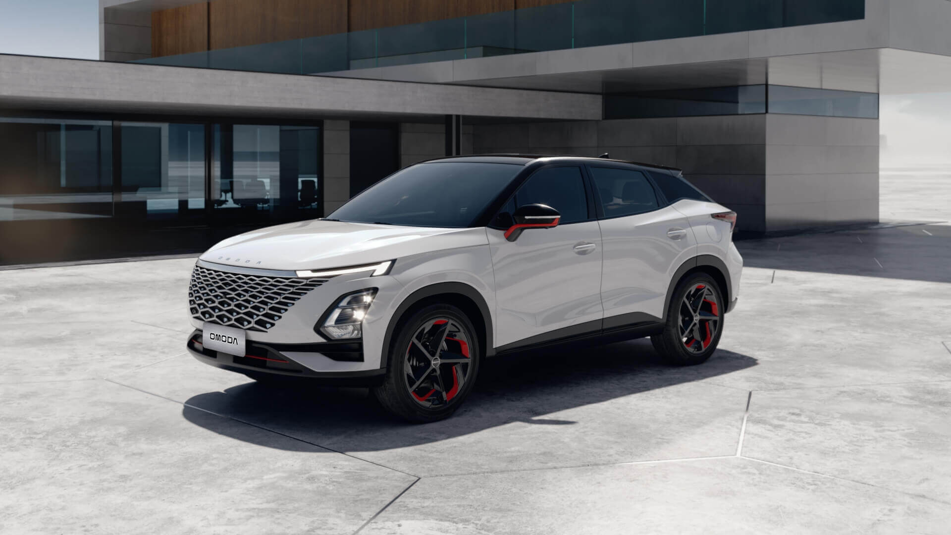 Slider color blanco OMODA C5