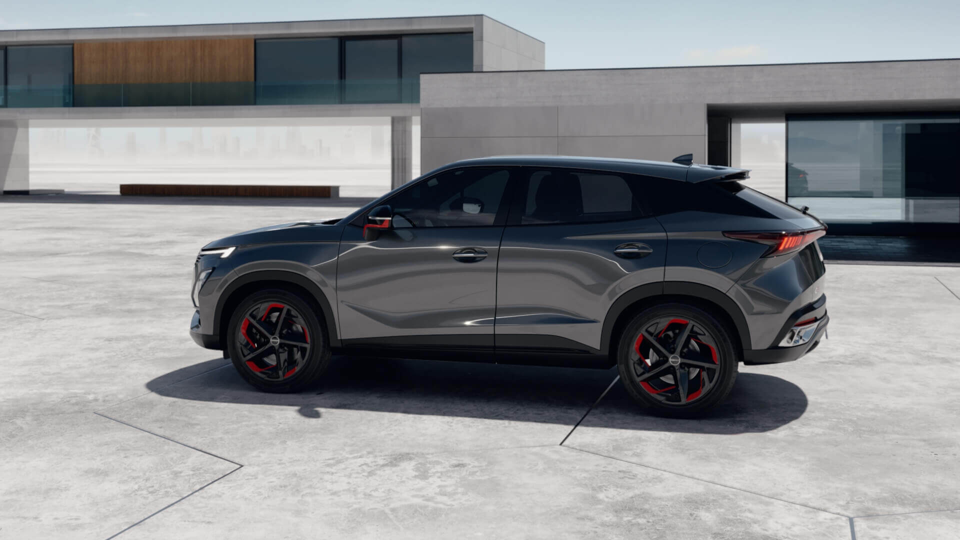 Slider color gris oscuro OMODA C5