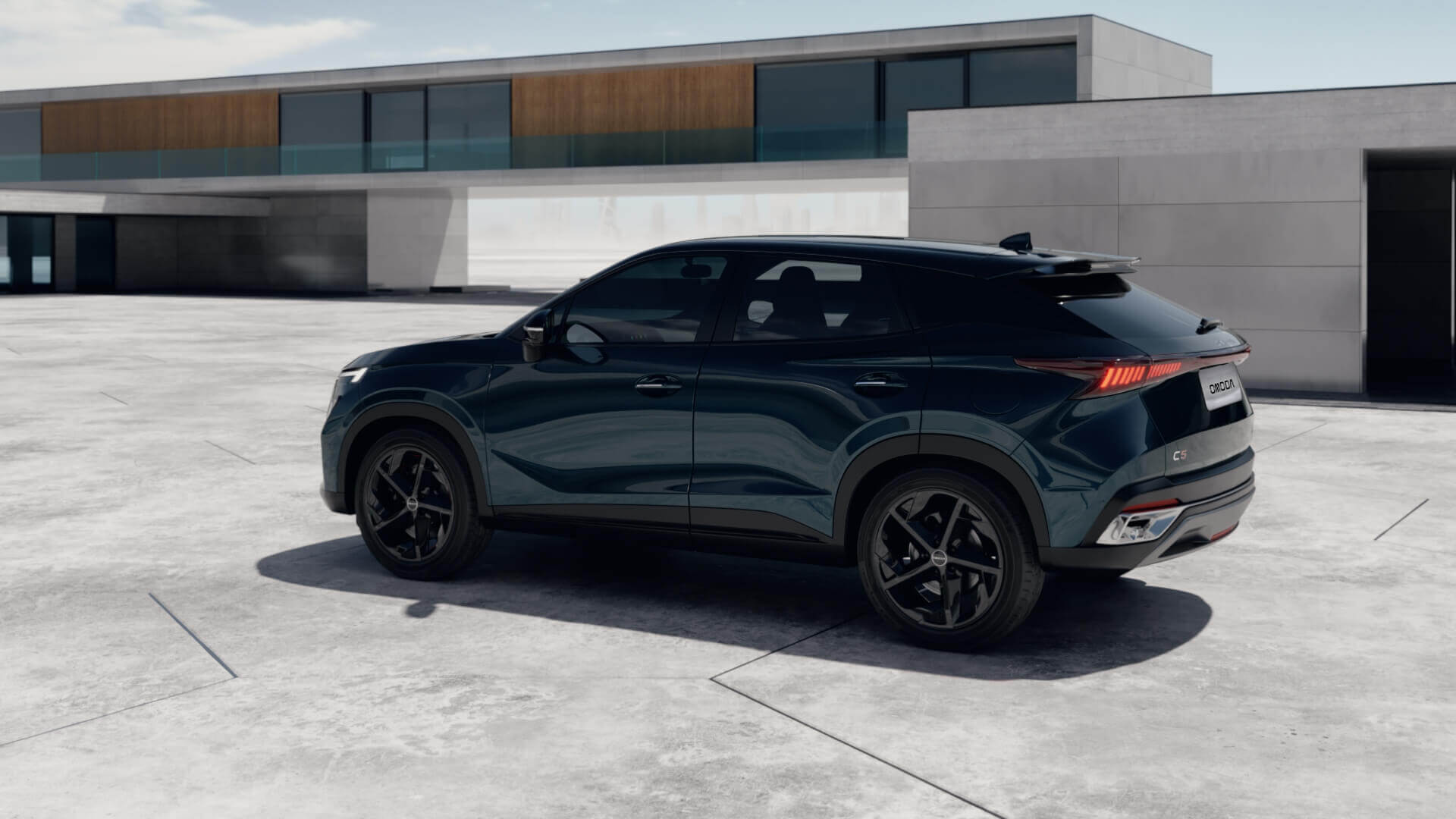 Slider color azul oscuro OMODA C5