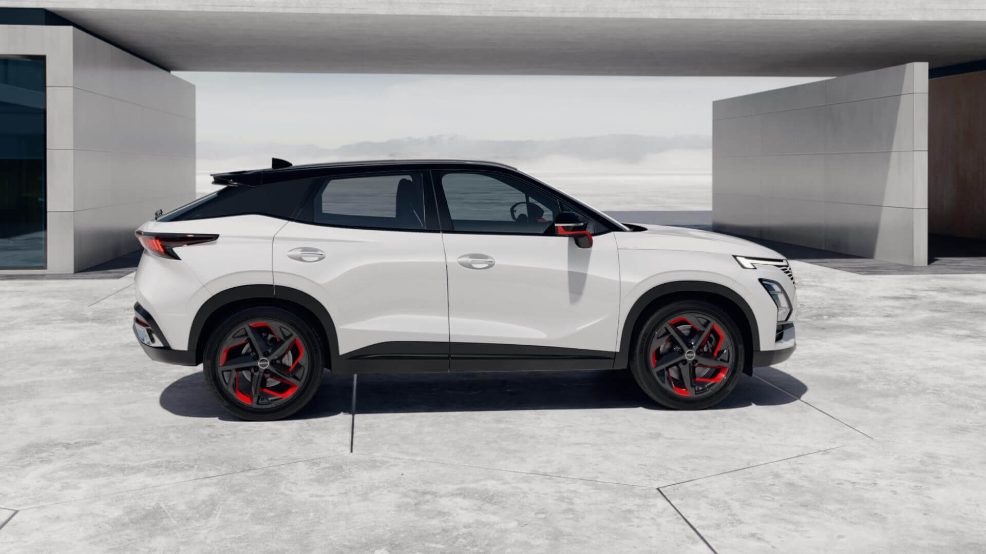 Slider color blanco OMODA C5