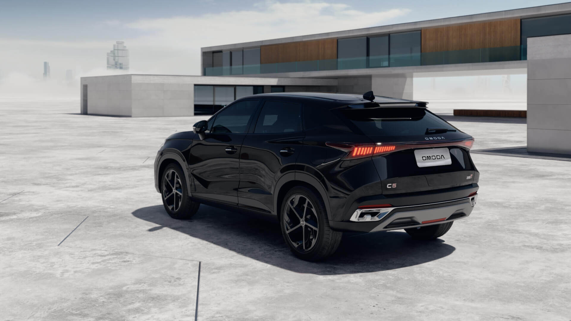 Slider color negro OMODA C5