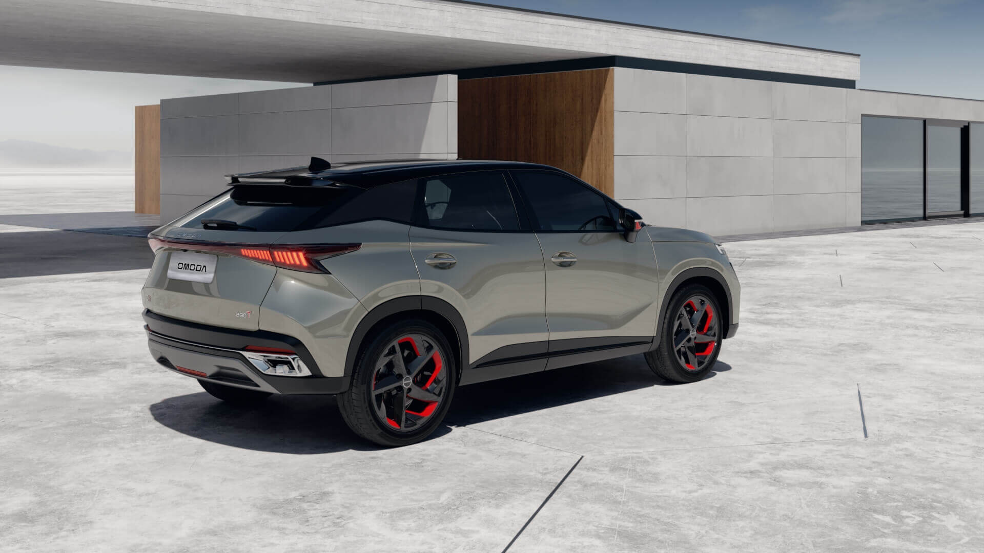 Slider color plateado OMODA C5