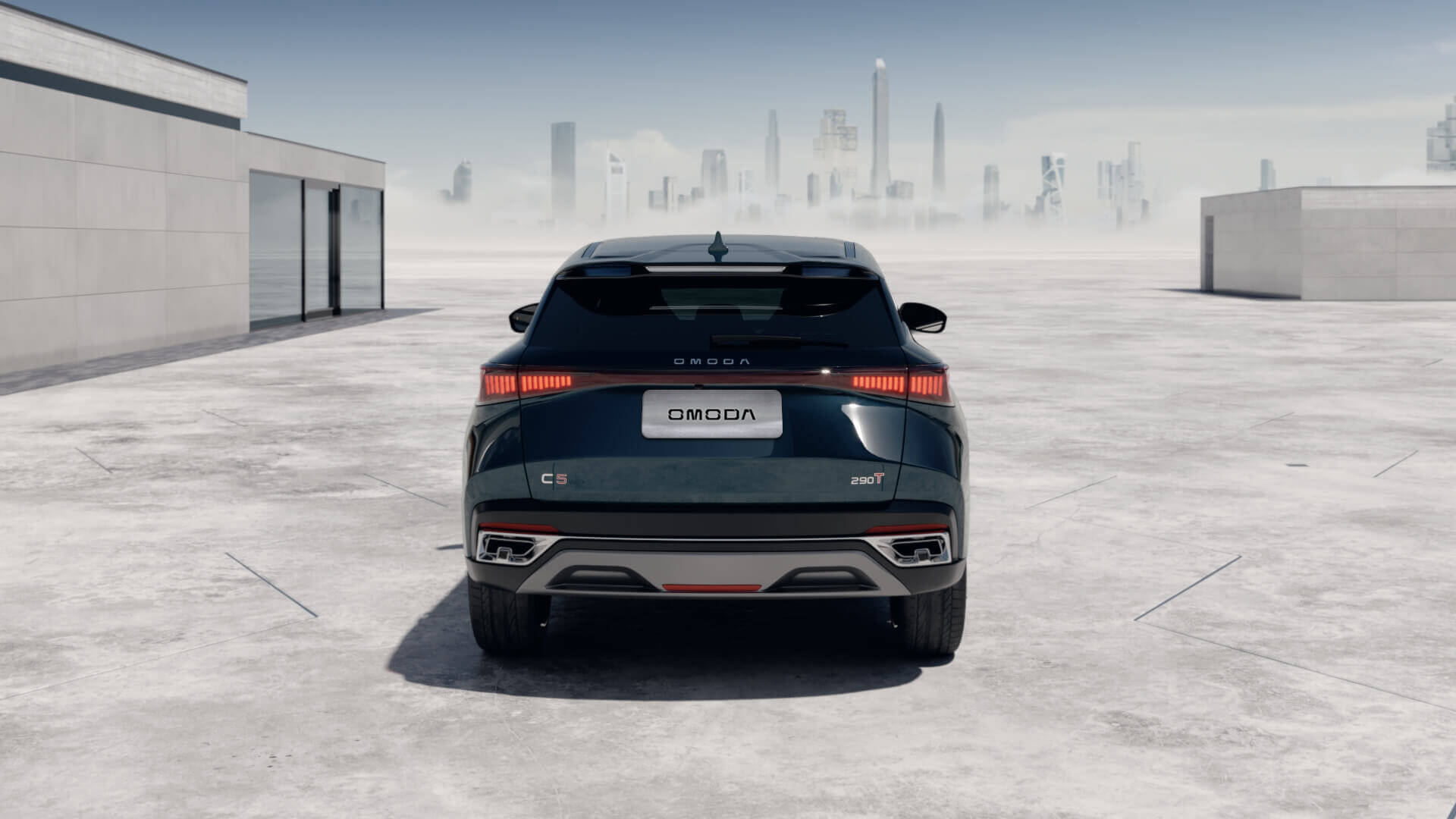 Slider color azul oscuro OMODA C5