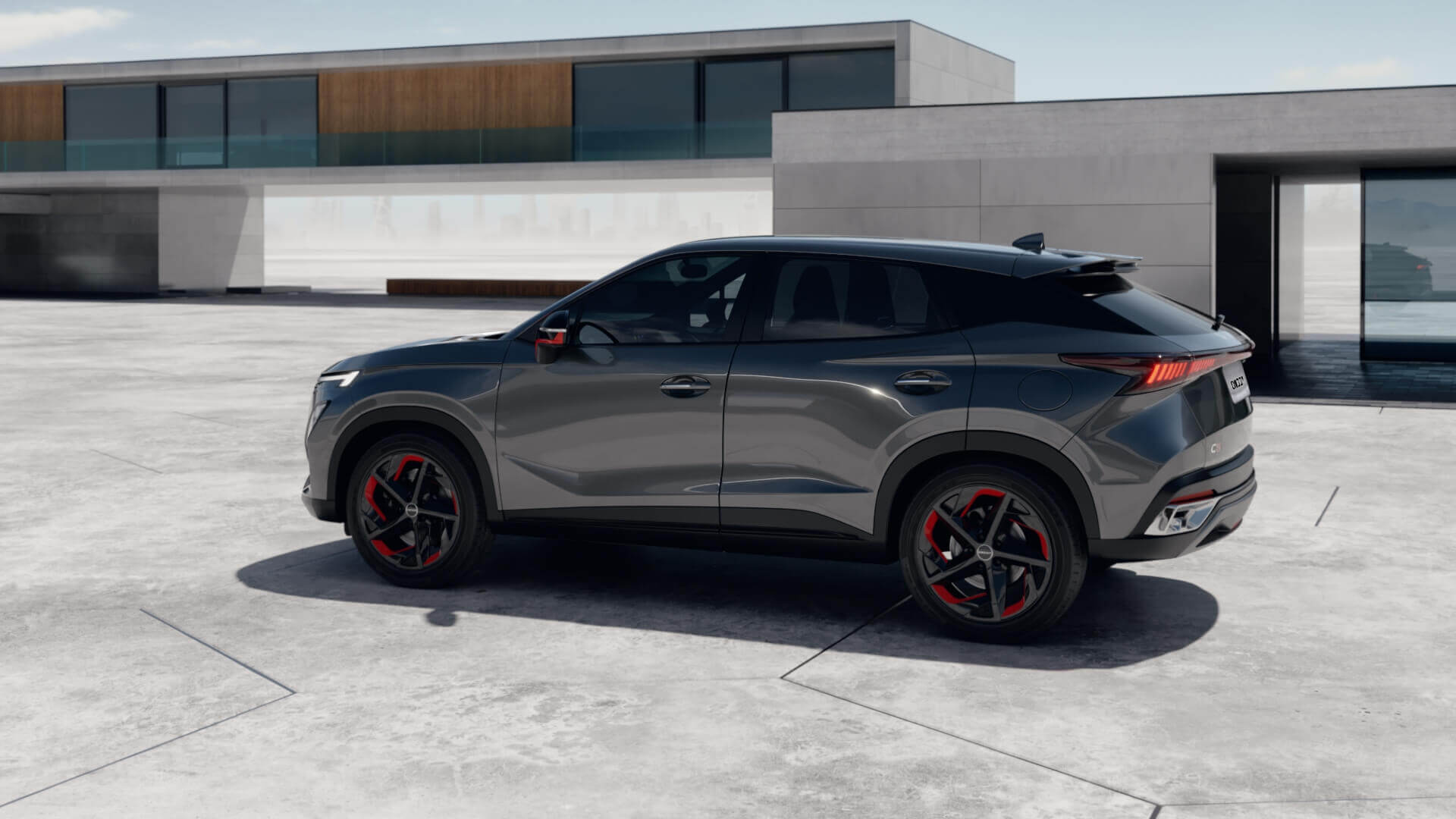 Slider color gris oscuro OMODA C5