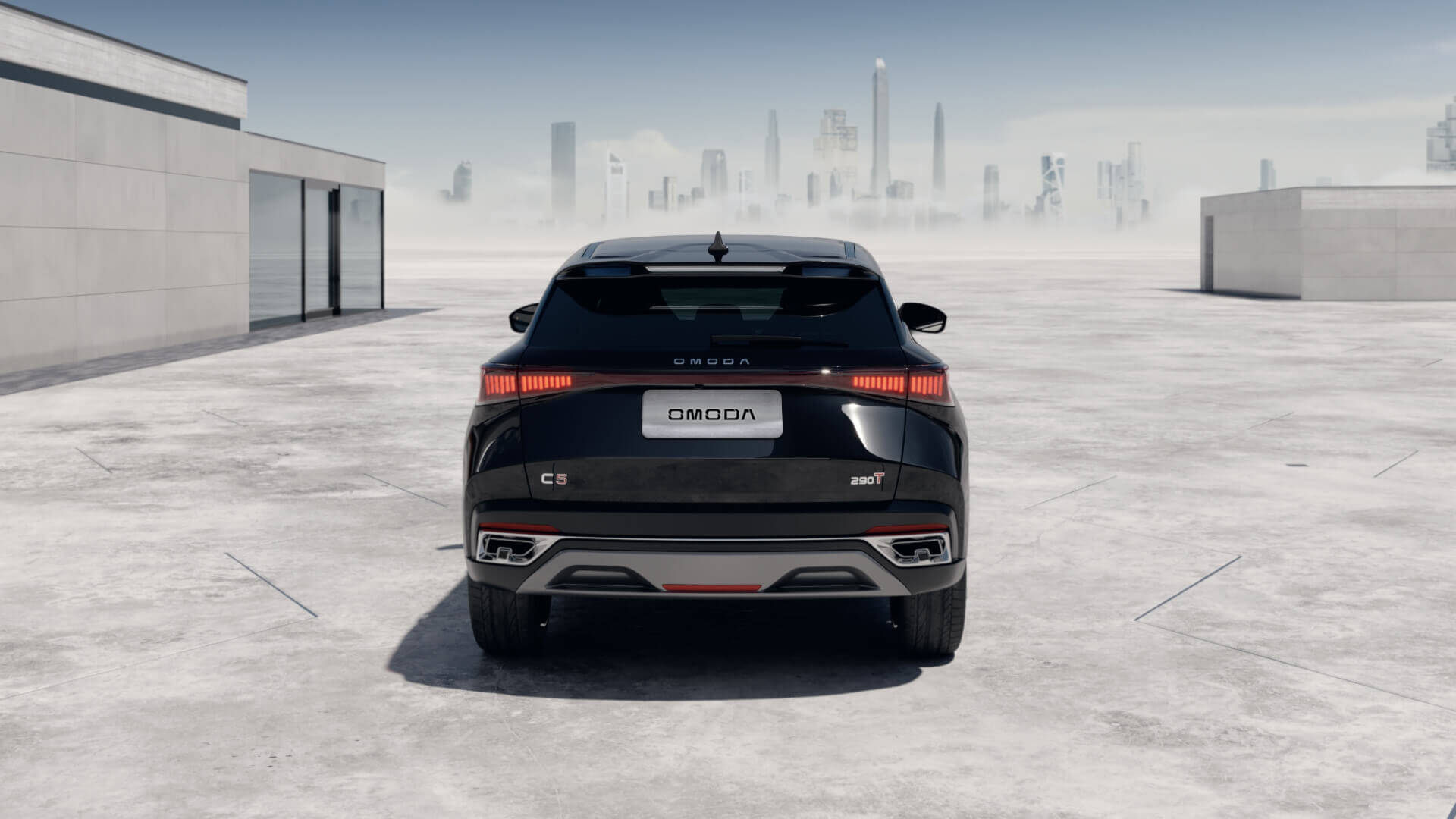 Slider color negro OMODA C5