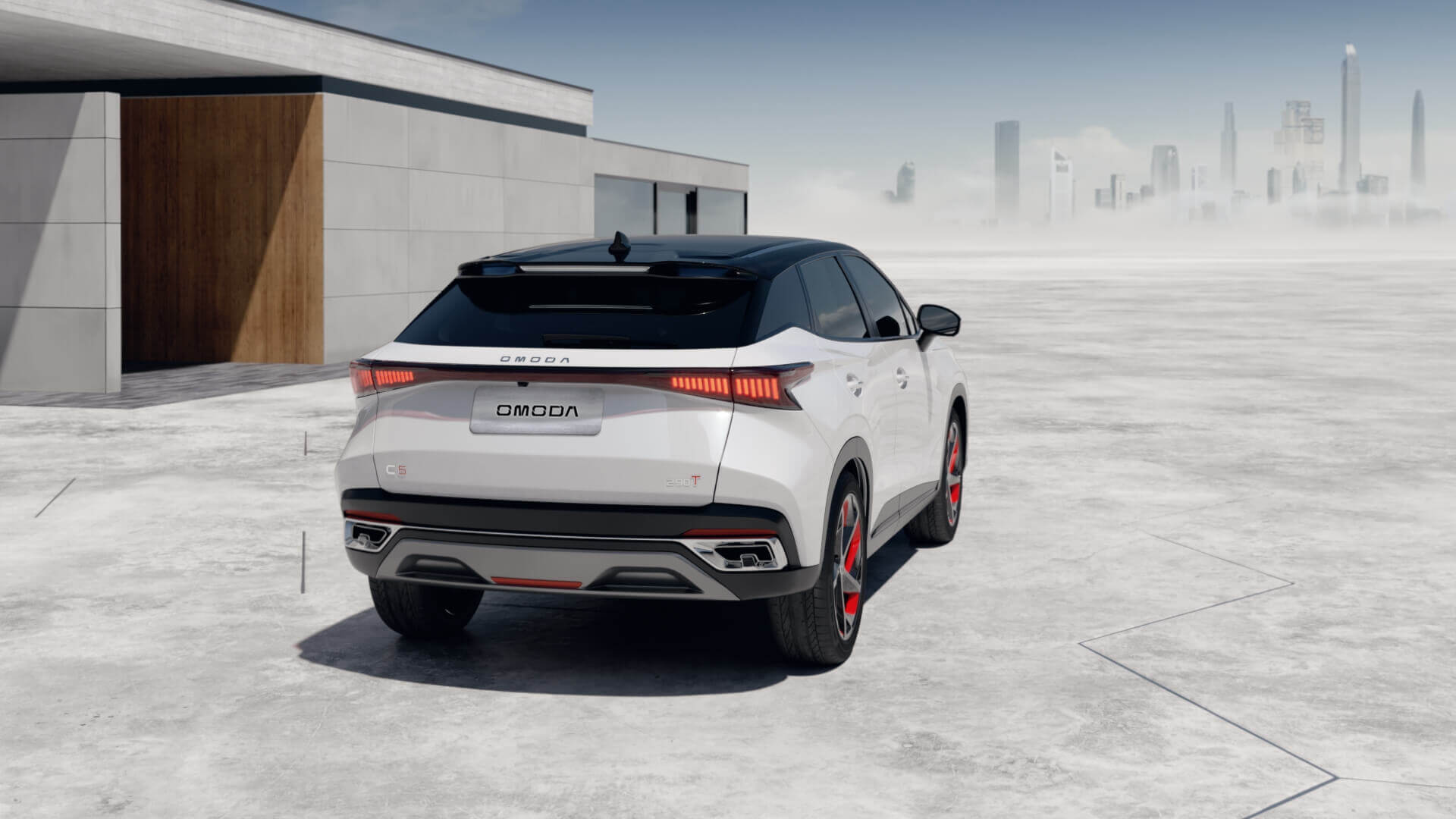 Slider color blanco OMODA C5